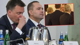 tak donald tusk zareagował na karola nawrockiego. kamery uchwyciły moment