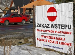 Nowa akcja posłanki PiS. "Zakaz wstępu dla polityków PO" do Zakopanego