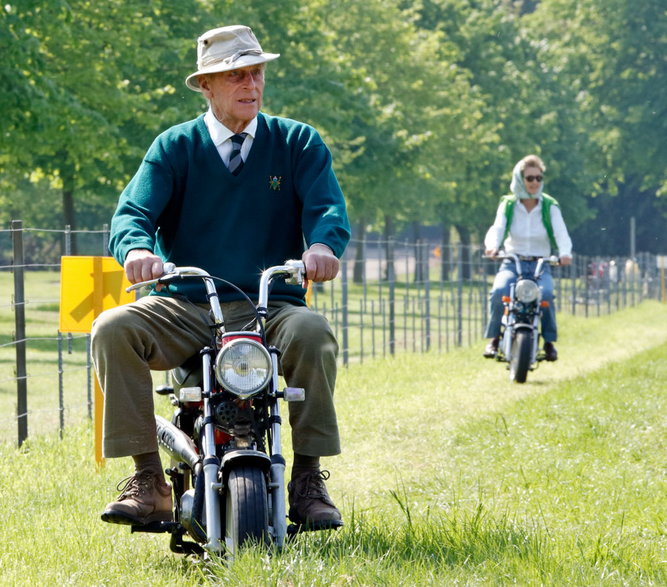 Książę Filip i Penelope Knatchbull