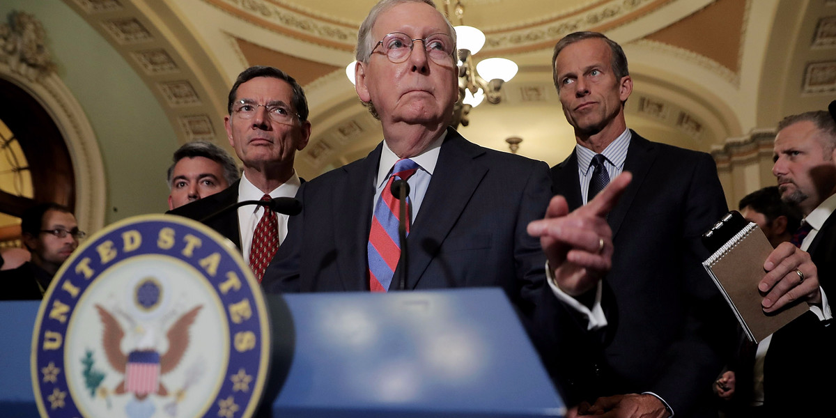 Republican senators' approval ratings are plummeting