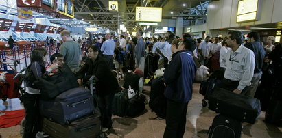 Chaos na lotnisku! Pasażerowie nie wiedzą, co się dzieje