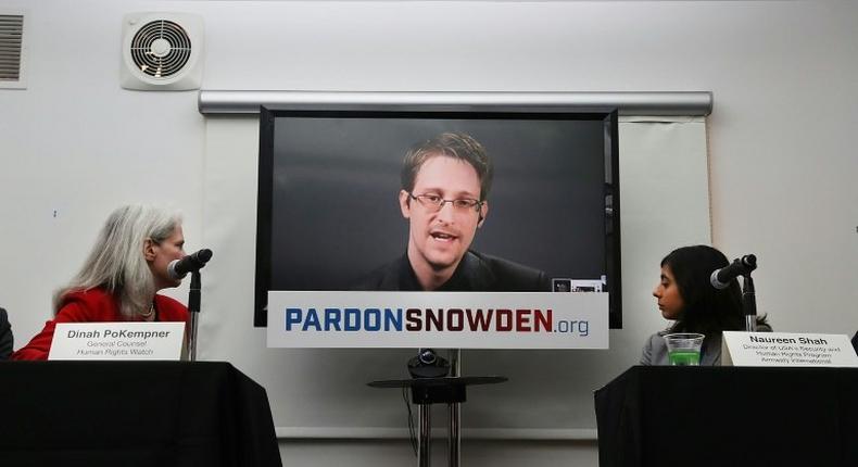 Fugitive whistleblower Edward Snowden hit back at the Hong Kong government for rejecting the protection bids of a group of refugees who sheltered him while he was hiding out in the city