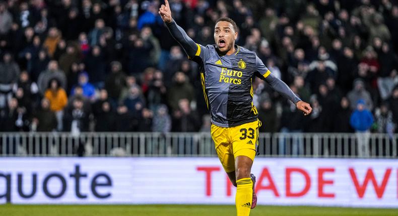 Cyriel Dessers got his fourth goal of the UEFA Europa Conference League season against Partizan