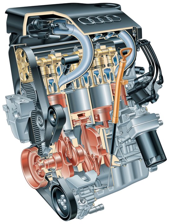 Audi silnik 1.6 8V - tani w utrzymaniu