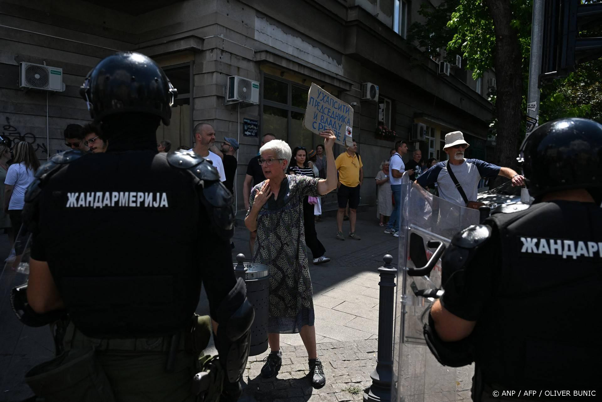 Servië: Politie pakt 70 demonstranten op bij protesten