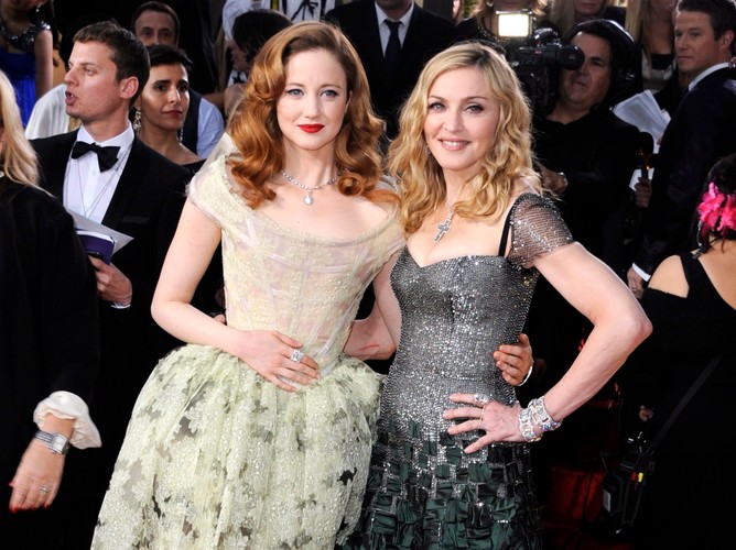 Madonna i gwiazda jej filmu 'W.E.' Andrea Riseborough