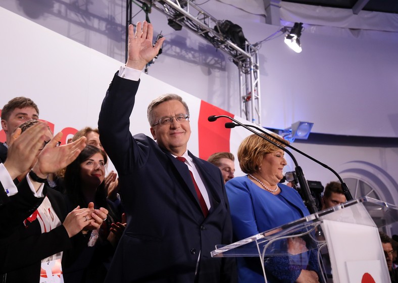 Bronisław Komorowski po ogłoszeniu wyników wyborów prezydenckich