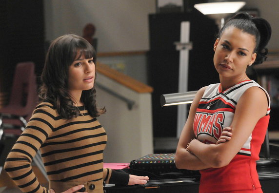 "Glee" – Naya Rivera i Lea Michelle