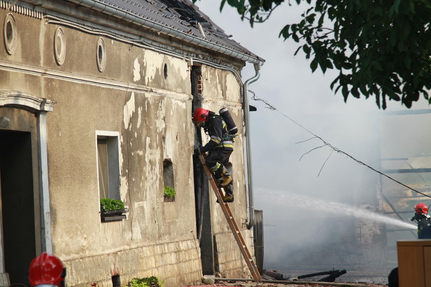 Pożar w Chróścinie Opolskiej