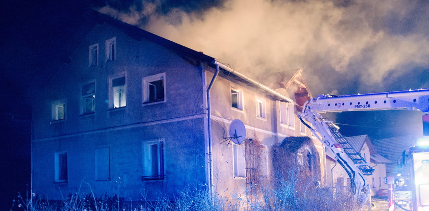 Pożar pod Bystrzycą Kłodzką. Nie żyje 70-latek