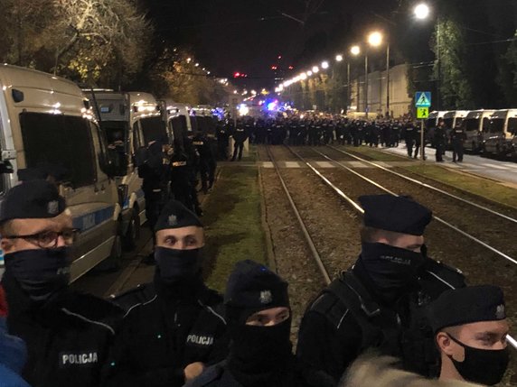 Protest po decyzji Trybunału Konstytucyjnego ws. aborcji