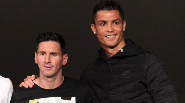 Messi pozitívan nyilatkozott Ronaldóról /Fotó: AFP