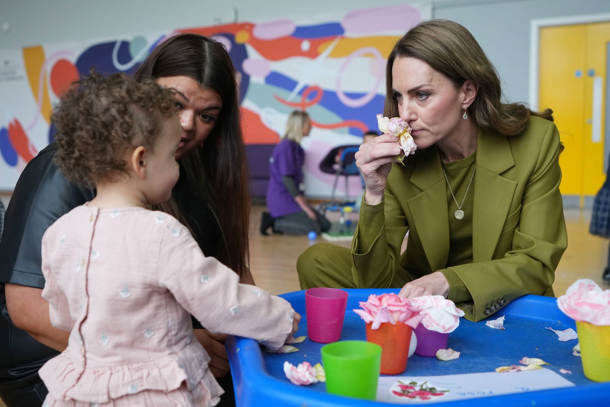 Kate Middleton počas charitatívnej akcie v októbri 2025.