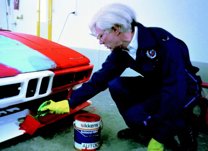 BMW M1 z 1979 roku, pomalowane przez Andiego Warhola