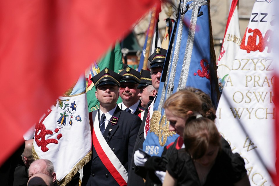 KRAKOW TŁUMY POGRZEB PREZYDENT