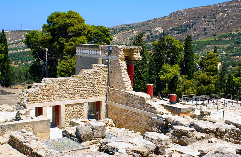Minojski pałac Knossos, Kreta