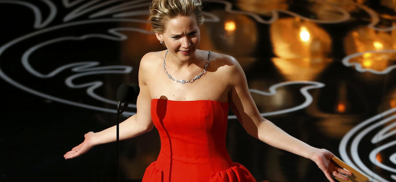 Oscary 2014: Jennifer Lawrence znowu zaliczyła upadek