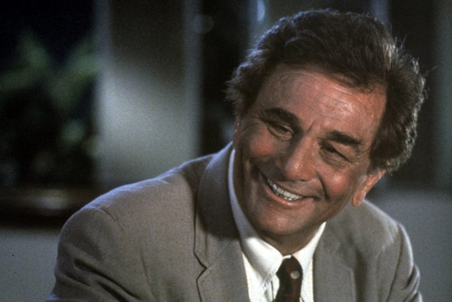 Peter Falk w serialu "Columbo"