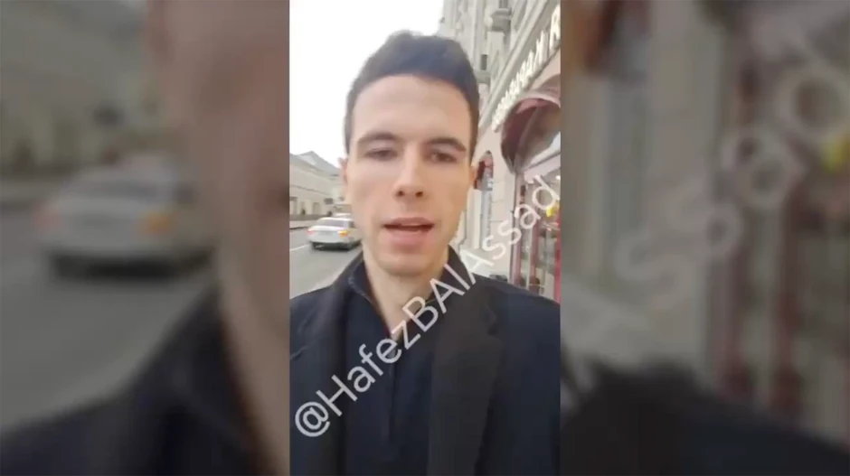 Hafez Asad, najstariji sin Bašara al Asada na slici od 1. februara 2025.