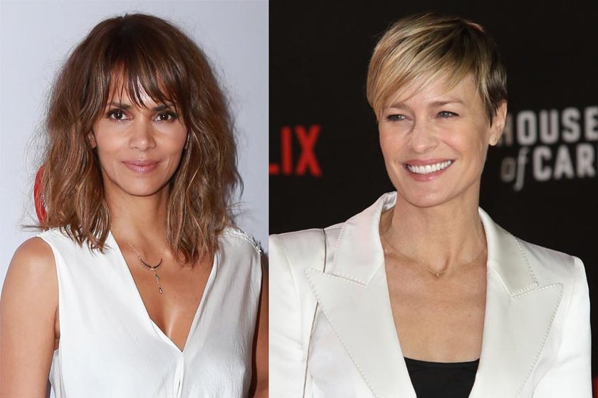 48 lat: Halle Berry and Robin Wright