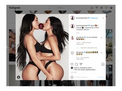 Duet grzechu warty: Kourtney Kardashian i Megan Fox w gorącej kampanii bieliźnianej