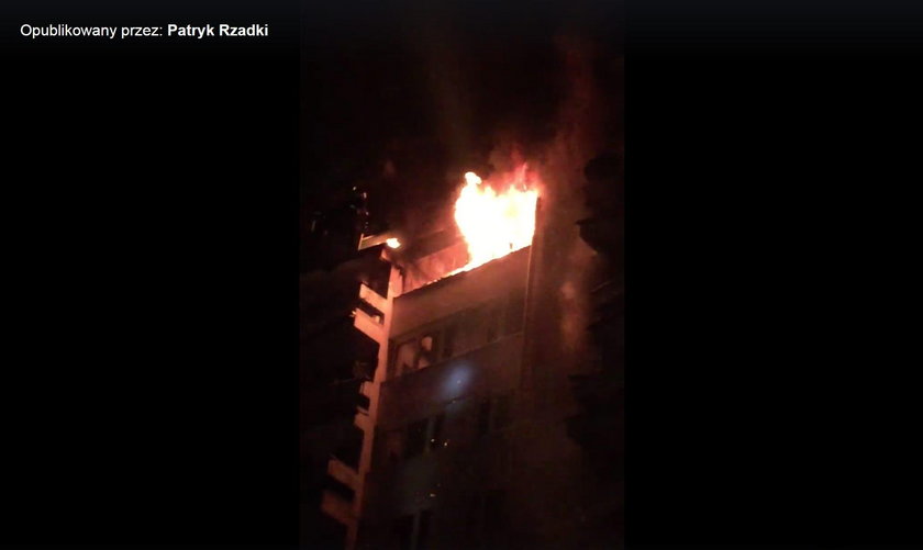 Tragiczny pożar na wrocławskim osiedlu. Jedna osoba nie żyje