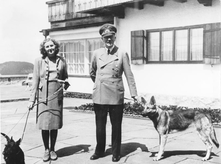 Hilter i Eva Braun