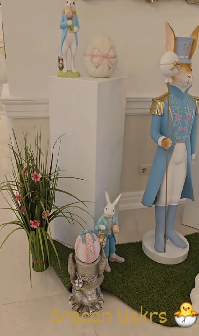 Dekoracija Dragane Mirković na Uskrs