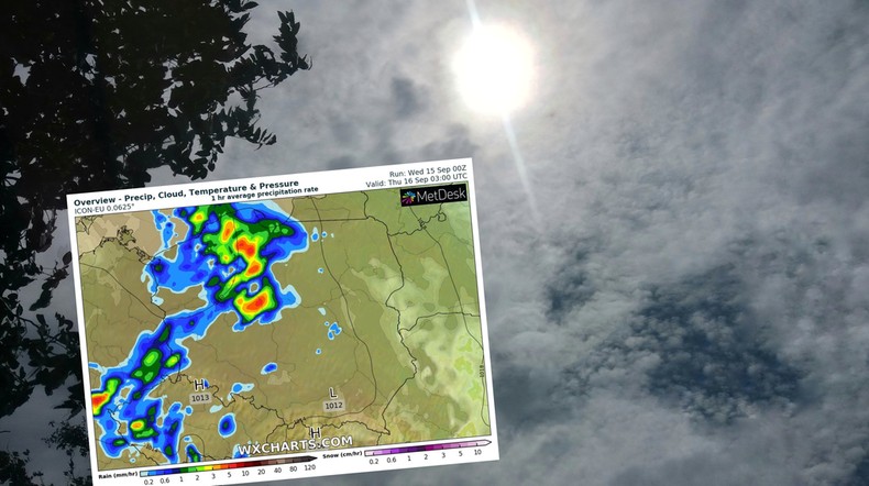 Nie zabraknie dziś słońca, ale od zachodu zacznie powoli przybywać chmur z deszczem