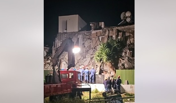 Kipar, urušavanje zgrade