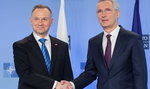 Andrzej Duda spotkał się z szefem NATO. Mówił o potencjalnej napaści
