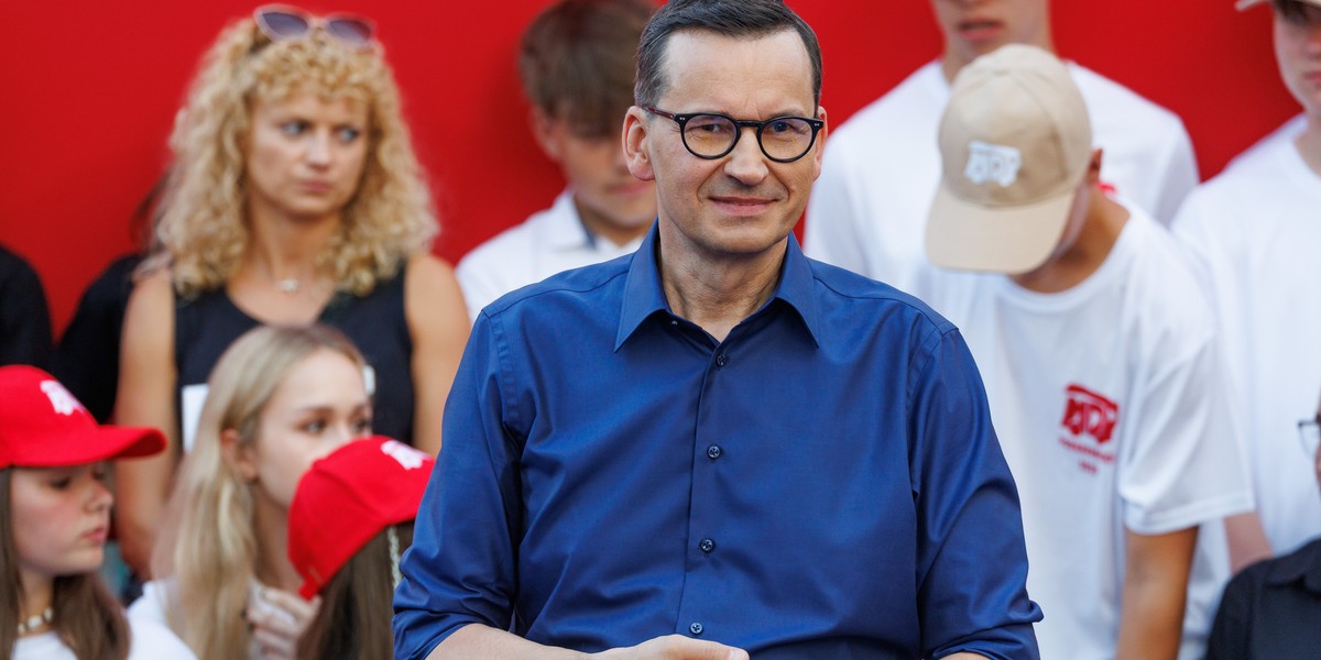 Premier Mateusz Morawiecki w Kolbuszowej.