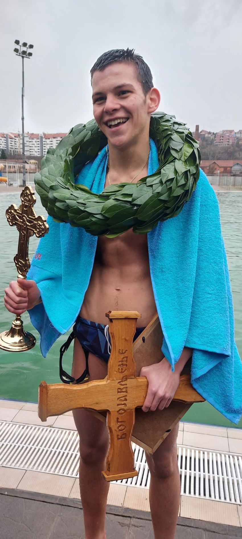 Plivanje za Časni krst u Nišu