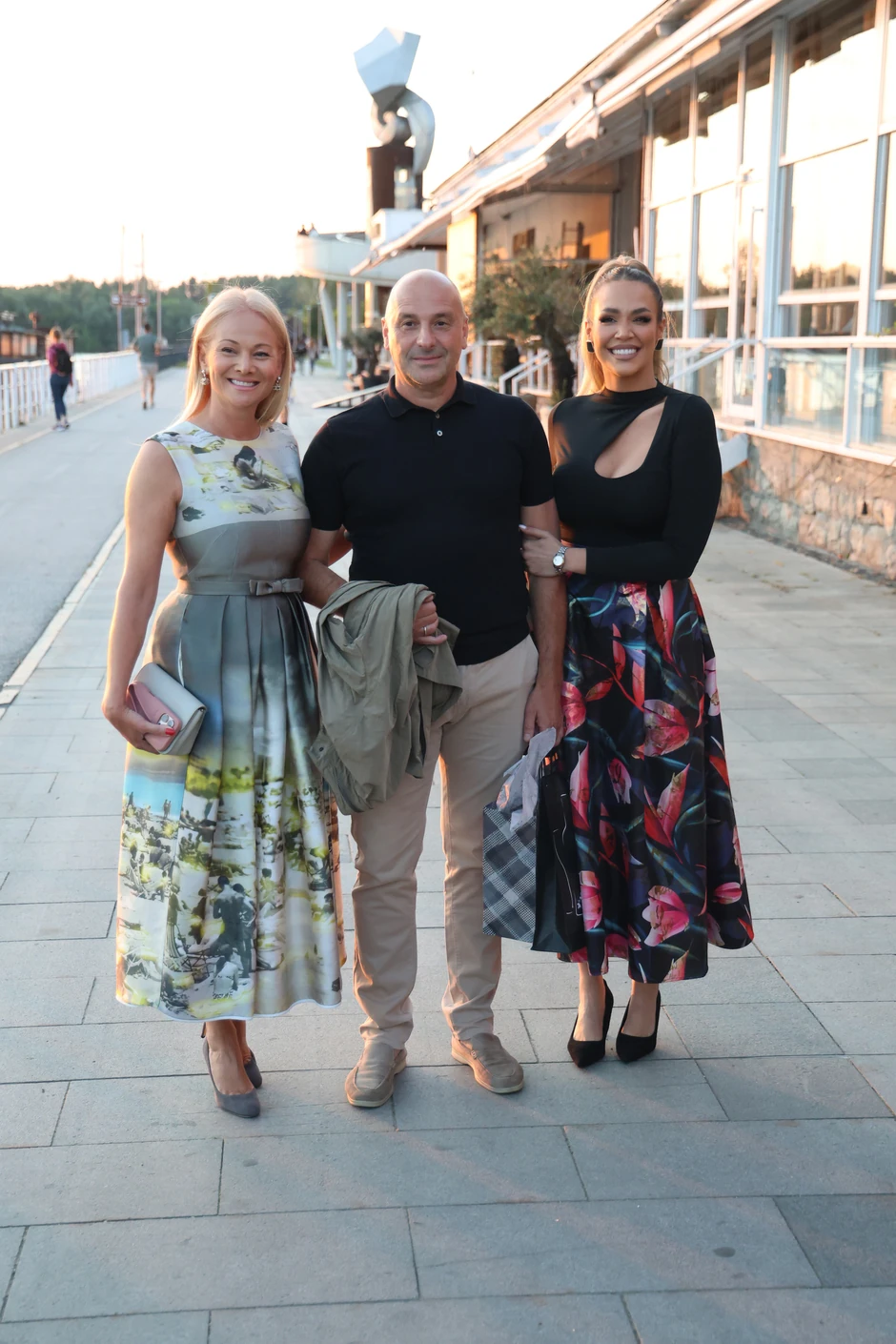 Rođendan Katarine Grujić, Ilda Šaulić sa mužem i Marijom Mikić