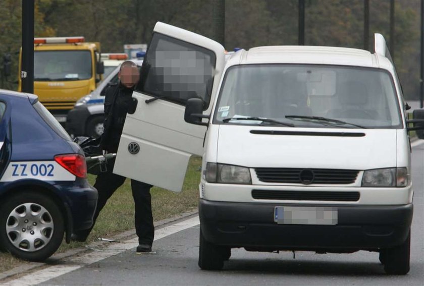 Warszawa, wypadek, ul Czecha, karambol, śmierć