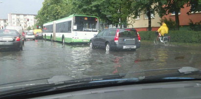 Ulewy nad Podlasiem. Zginął starszy mężczyzna