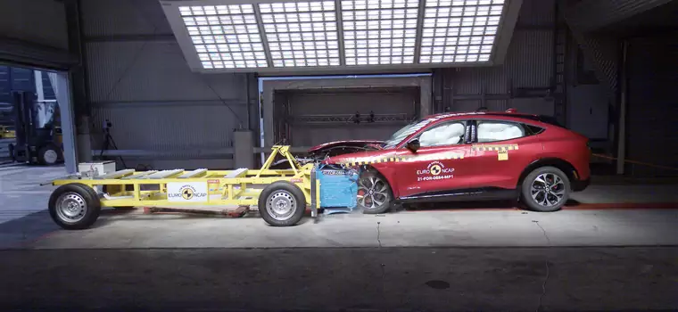 Mustang Mach-E, trzy Hyundaie i Yaris Cross w testach Euro NCAP