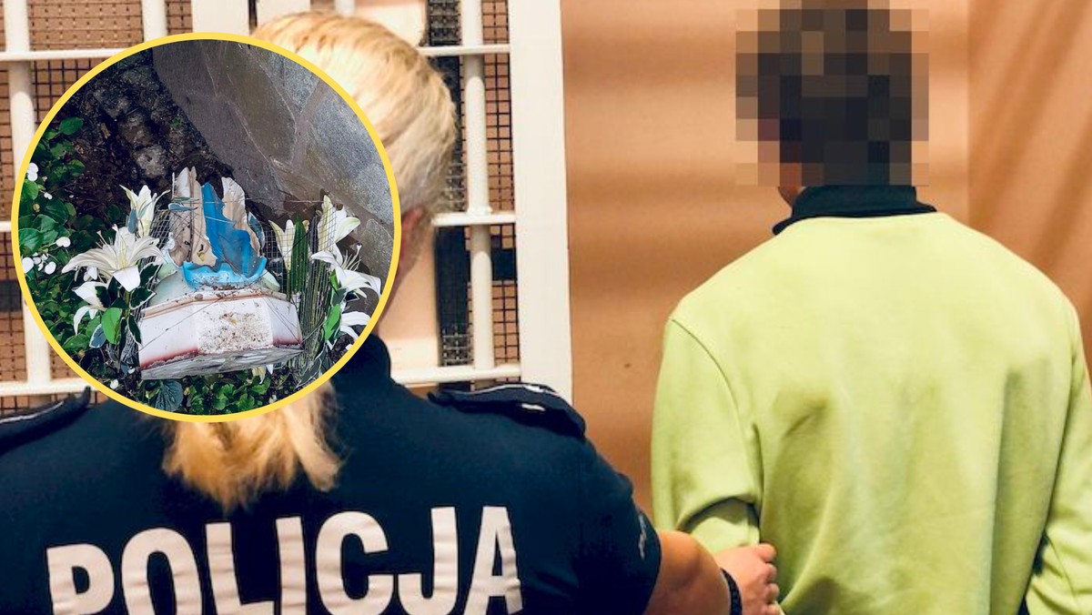 Zdemolował przydrożną kapliczkę. W ten sposób tłumaczył się policji 