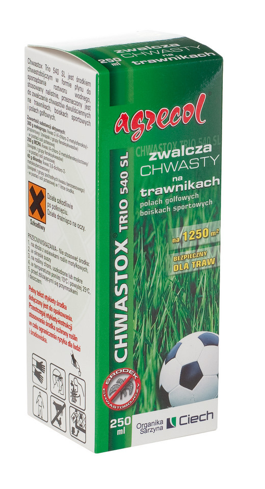 ZWALCZANIE CHWASTÓW: Chwastox Trio 540 SL, 250 ml