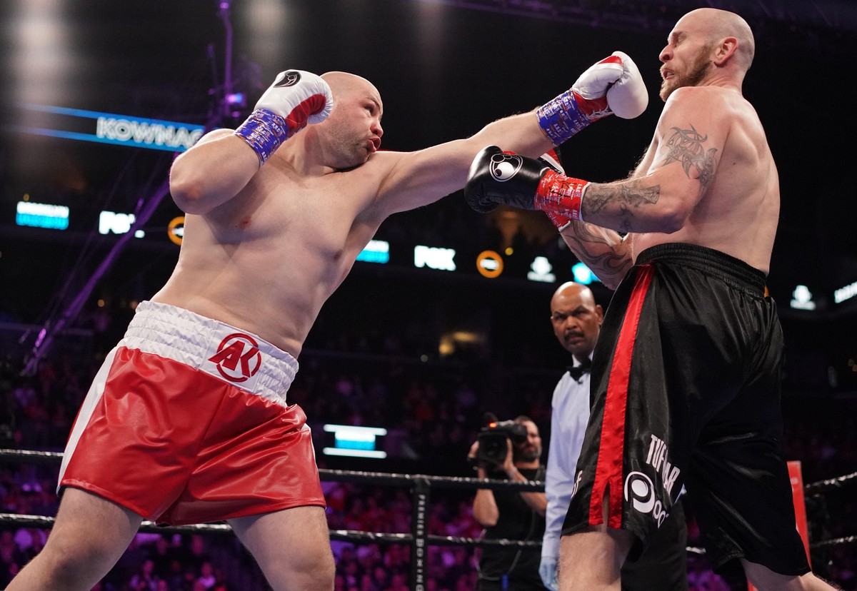Adam Kownacki i Robert Helenius