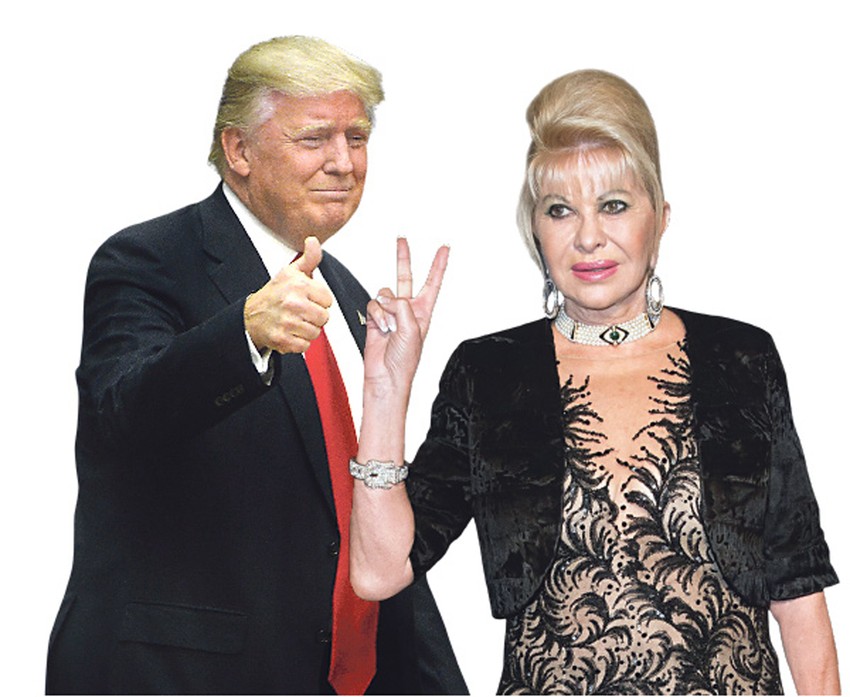 Optužbe: Donald i Ivana Tramp