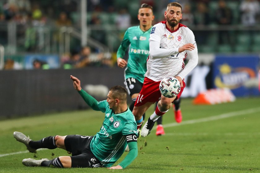 Ekstraklasa 21. kolejka Legia Warszawa - ŁKS Łódź