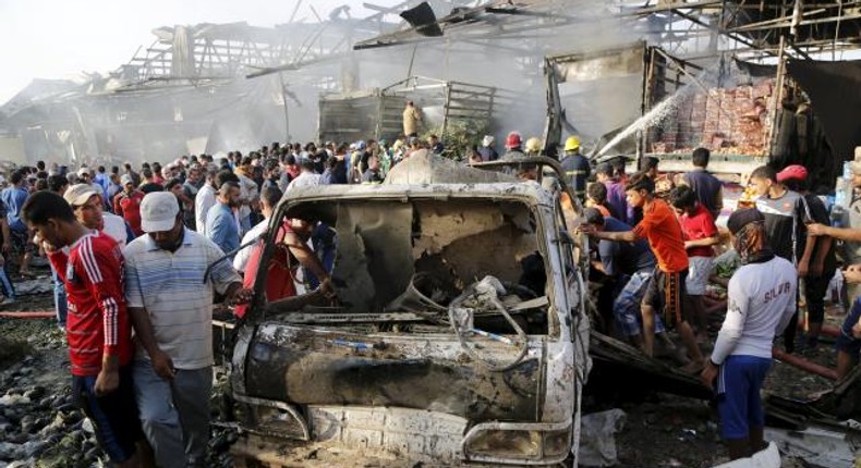 Truck bomb kills at least 60 in Baghdad's Sadr City