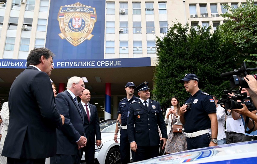 Bratislav Gašić i Kristofer Hil