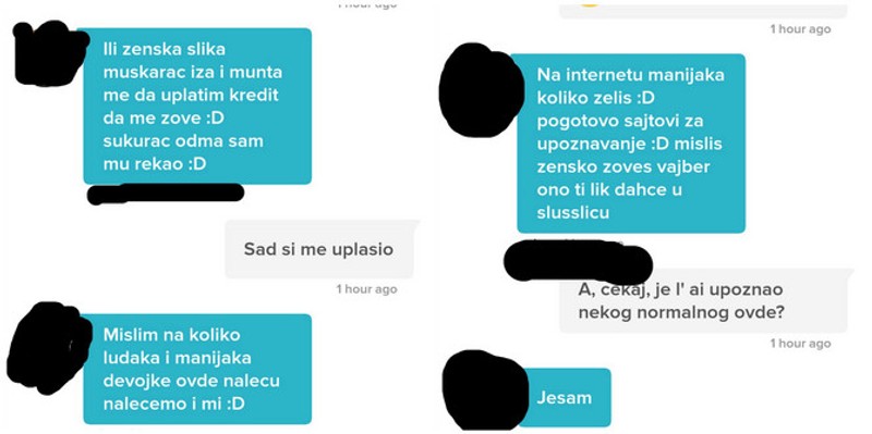 Upute za tinder