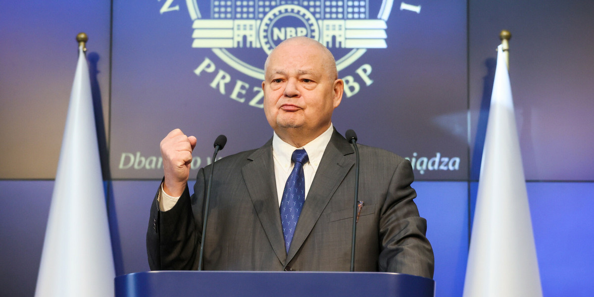 Adam Glapiński, prezes NBP i przewodniczący RPP. 