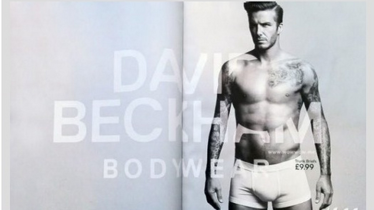 David Beckham, piłkarz-instytucja, ma na swoim koncie niezliczoną wręcz ilość kampanii reklamowych. Parę lat temu, popularny "Becks" był twarzą bielizny produkowanej przez markę Armani. Mimo, że jego rozbierane zdjęcia wzbudziły wtedy wiele kontrowersji, angielski piłkarz po raz kolejny "zaprojektował" własną linię bielizny...