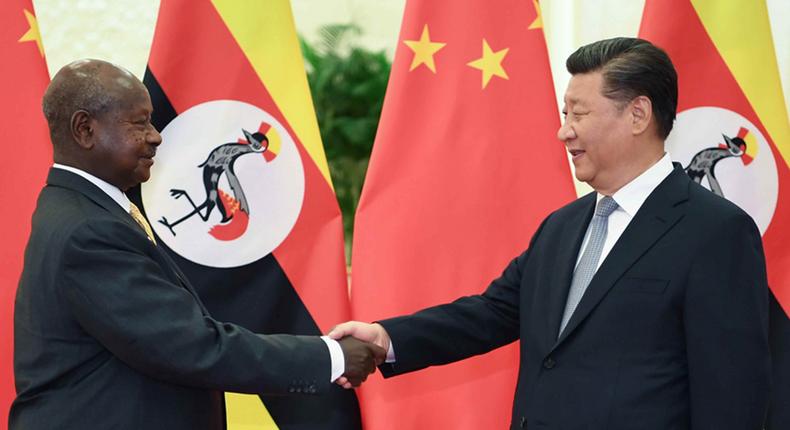 Uganda and China's presidents