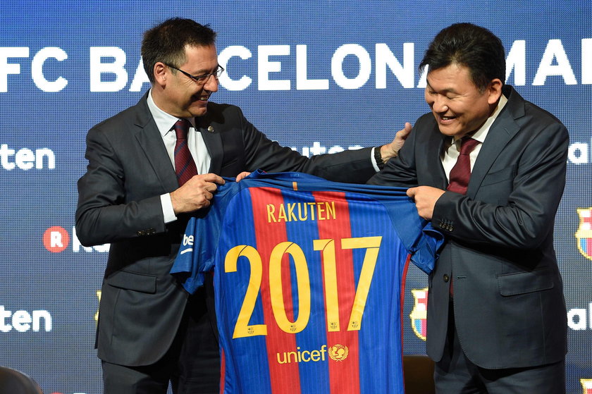 FC Barcelona zarobi gigantyczne pieniądze. Rekordowy kontrakt z firmą Rakuten