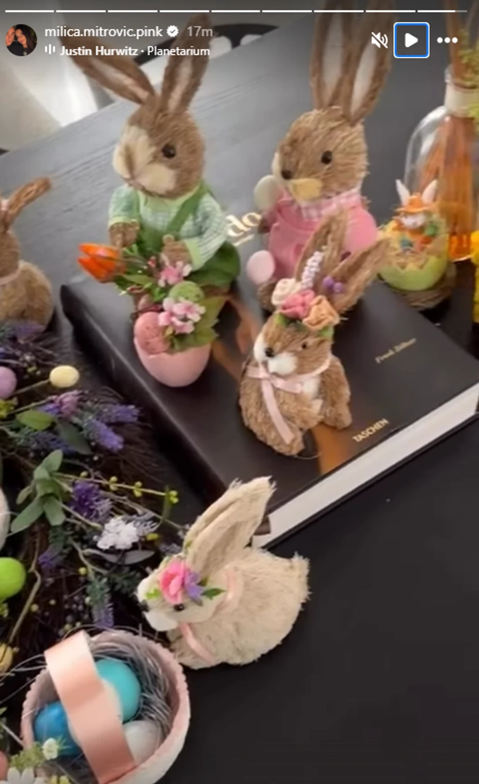 Milica Mitrović ofarbala jaja